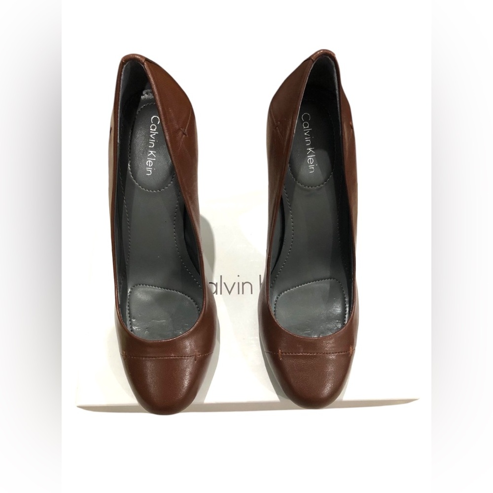 Calvin Klein Brown Heels 7